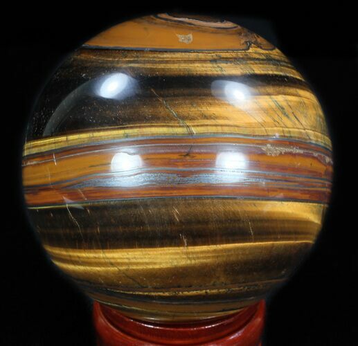 Polished Tiger's Eye Sphere #33625
